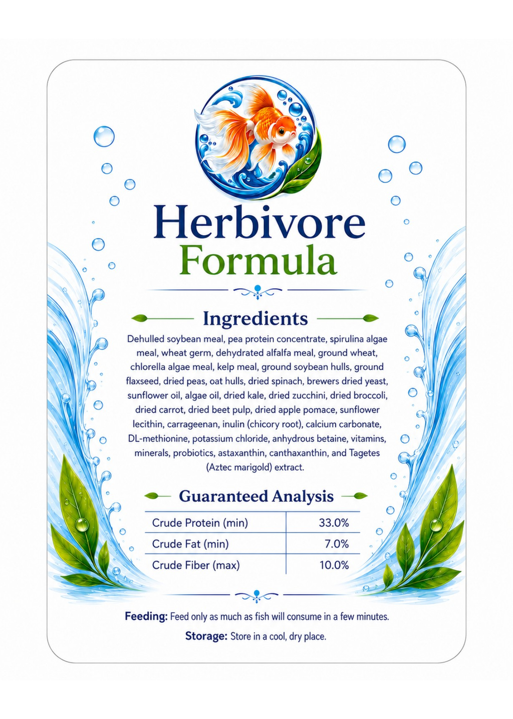 Herbivore Formula